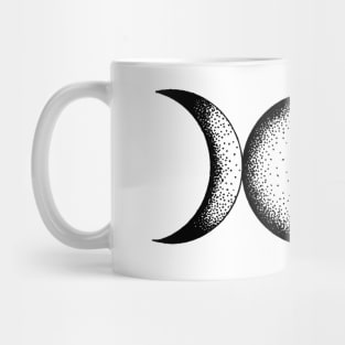 Triple Moon Goddess Mug